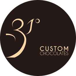 31 Degree Custom Chocolate Logo