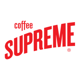 Coffee Supreme Logo in red text